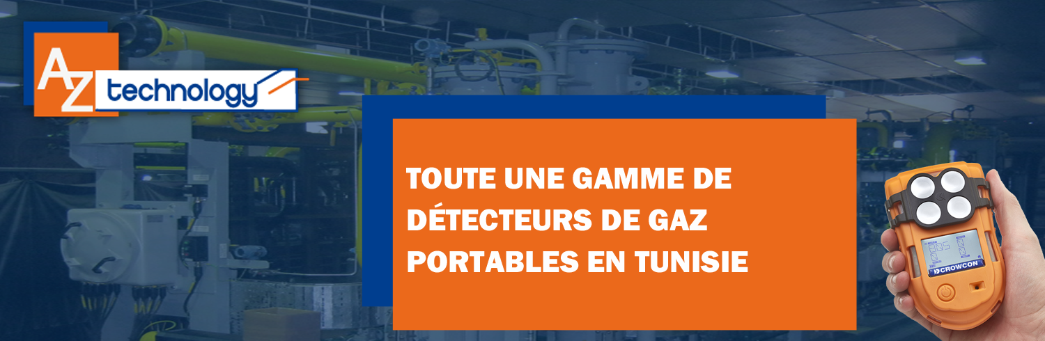 Toute une gamme de détecteurs de gaz portable en Tunisie chez AZ Technology