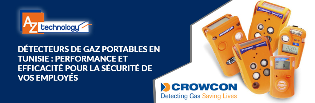 Détecteurs de gaz portable Tunisie chez AZ Technology