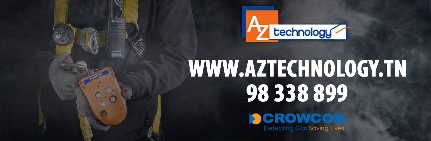 AZ Technology : Distributeur Crowcon en Tunisie